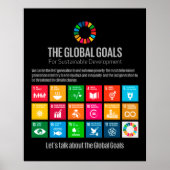 Poster zu den globalen Zielen (Vorne)