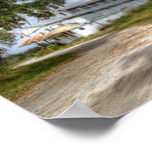 Poster - Zuckerrohrsäule (Ecke)