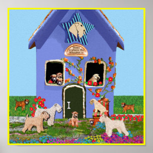 Poster: Zuhause ist der Ort, an dem das Wetter ist Poster