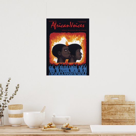 Poster zum 20-jährigen Jubiläum der afrikanischen  (Küche)