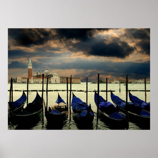 Poster zum Canal Grande in Venedig Foto (Vorne)