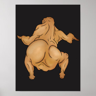 Poster zum Erntedankfest-Twerkey