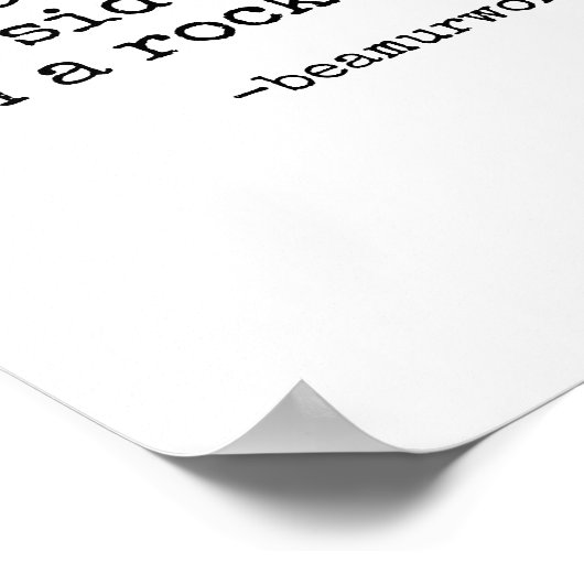 Poster zum Framing Wollte ich jemandes Soul (Ecke)