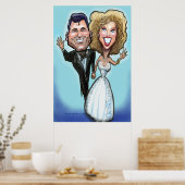 Poster zum Hochzeitskuchen (Küche)