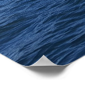 Poster zum kalifornischen Ozean (Ecke)