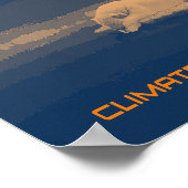 Poster zum Klimawandel (Ecke)