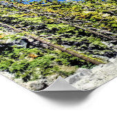 Poster zum Nationalpark Krater Lake (Ecke)