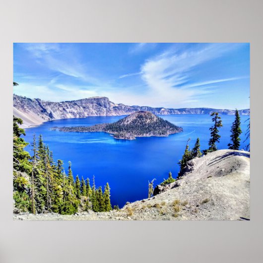Poster zum Nationalpark Krater Lake (Vorne)