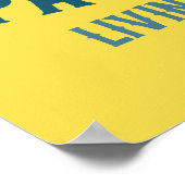 Poster zum Surfen im Camp Pacific Wave (Ecke)