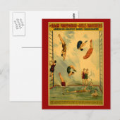 Poster zum Tauchen Postkarte (Vorne/Hinten)