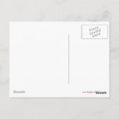 Poster zum Tauchen Postkarte (Rückseite)