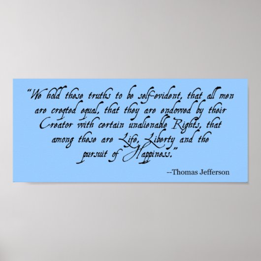 Poster zum Unabhängigkeitstag (blau) (Vorne)