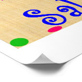 Poster zum Verkauf (Ecke)