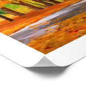 Poster zum Zeichnen im Herbst (Ecke)