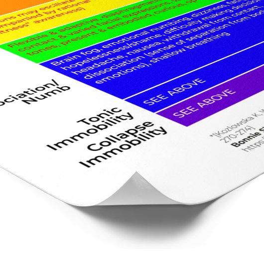 Poster zur Aktivierung des Nervensystems (Ecke)