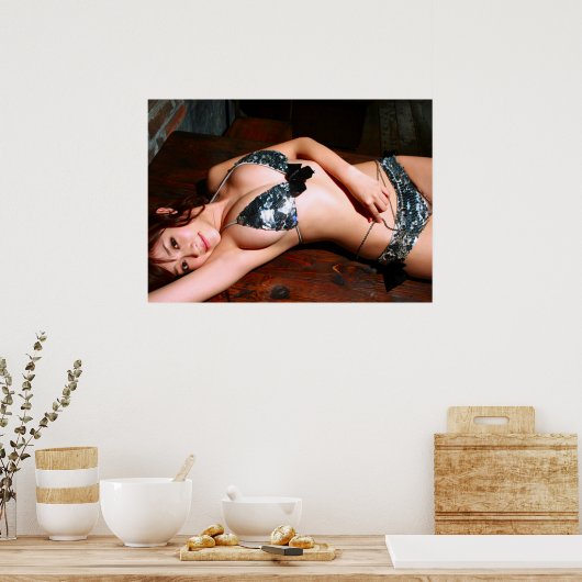 Poster zur asiatischen Schönheitsmauer 2016 (Küche)