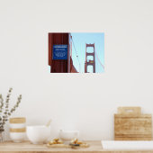 Poster zur Beratung über die Golden Gate Bridge-Kr (Küche)