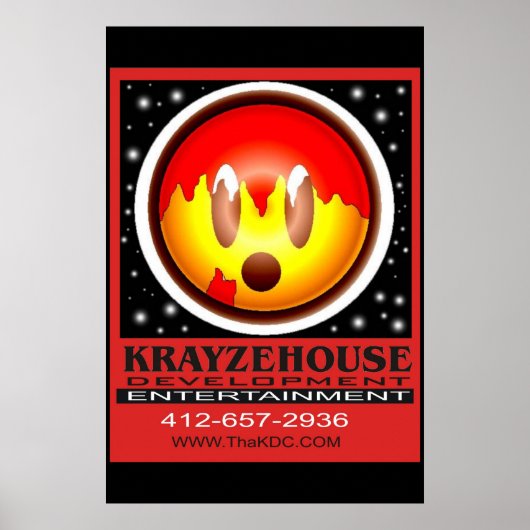 Poster zur Förderung der Krayheouse-Entwicklung (Vorne)
