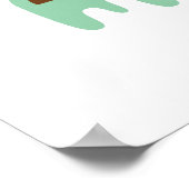 Poster zur klebrigen Situation (Ecke)