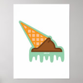 Poster zur klebrigen Situation (Vorne)