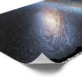 Poster: Zusammenbruch der Milchstraße und Andromed Poster (Ecke)