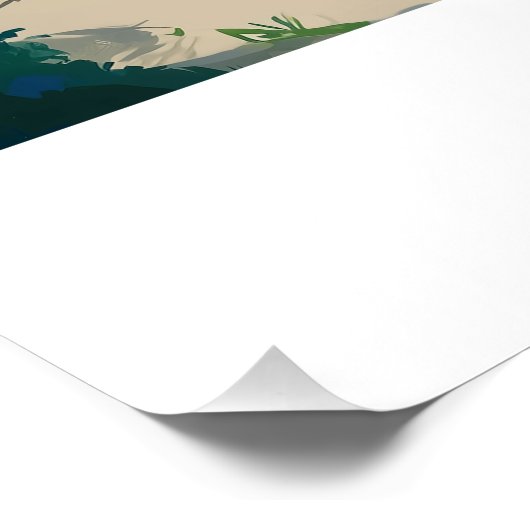 Poster Zypern (Ecke)