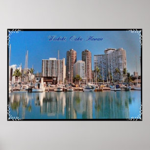 Posterdruck in hawaiianischen Szenen Poster