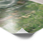 Postergröße Fotodruck – Benutzerdefinierte große W (Ecke)