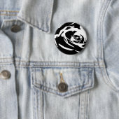 Posterisierte Rose Kunst Button (Beispiel)
