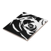 Posterisierte Rose Kunst Fliese (Seite)
