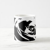 Posterisierte Rose Kunst Kaffeetasse (Mittel)