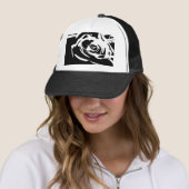 Posterisierte Rose Kunst Truckerkappe (Beispiel)