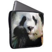 Posterized niedlicher Panda-Bär, der Laptopschutzhülle (Vorne Rechts)