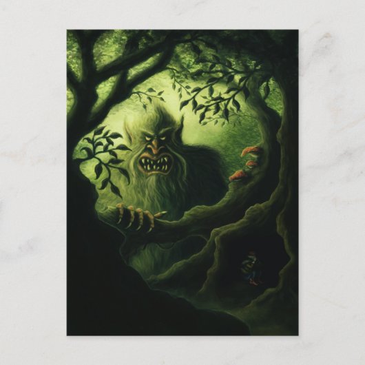 Posterkarte für das Trommelland Postkarte (Vorderseite)