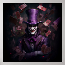 PosterLe Joker Malieux in den Karten