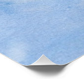 Posterpapier aus rotem Mohn (Semi Gloss) Poster (Ecke)