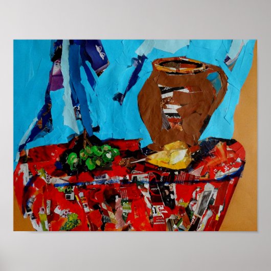 Posterpapier für den Restlebensmittelwert Poster (Vorne)