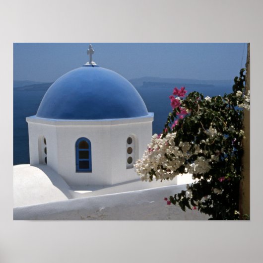 Posterpapier Santorin (Matte) Poster (Vorne)