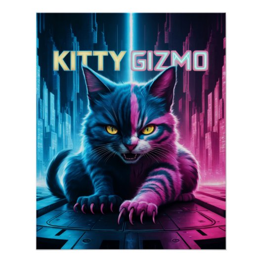 Posters Kitty Gizmo 06 Poster (Vorderseite)
