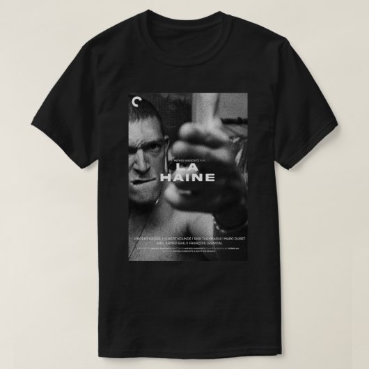 POSTERS LA HAINE Poster T-Shirt (Design vorne)