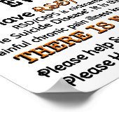 POSTERS...November ist...Ich kämpfe Poster (Ecke)