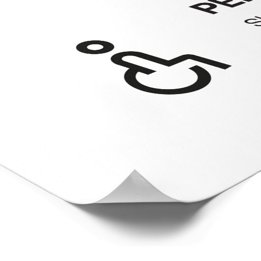 Posters Poster (Ecke)