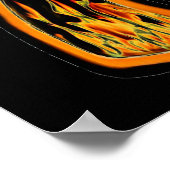 POSTERS.. RSD/CRPS - Fire & Ice Ribbon Poster (Ecke)