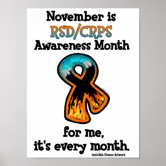 POSTERS..RSD/CRPS - November ist RSD/CRPS-Auszeich Poster (Vorne)