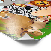 posters safari fotodruck (Ecke)