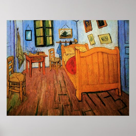 Posters - Vincent's Bedroom in Arles 1888 Van Gogh Poster (Vorne)