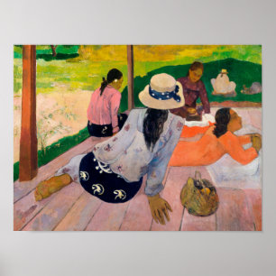 PosterThe Siesta (ca. 1892-94) Paul Gauguin Poster