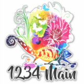 Postfach-Aufkleber Aufkleber (Vorderseite)