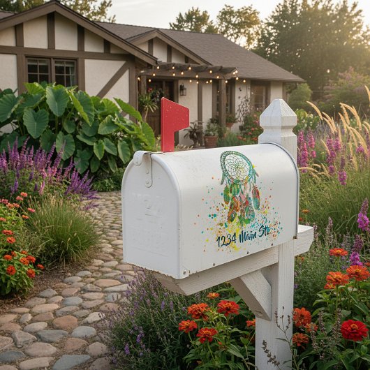 Postfach-Aufkleber für den Dreamcatcher-Spritzer Aufkleber