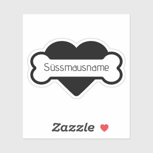 Postfach-Aufkleber Haustiere LSF1V3 Aufkleber (Blatt)